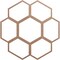Ekena Millwork Florin Wood Fretwork Pierced Ceiling Medallion, Wood (Paint Grade), 30"OD x 10 1/2"ID x 3/8"T CMWP30X30X0375FOMF - alternate 1
